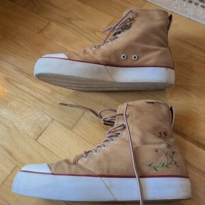 Bangs Garden Platform High Tops